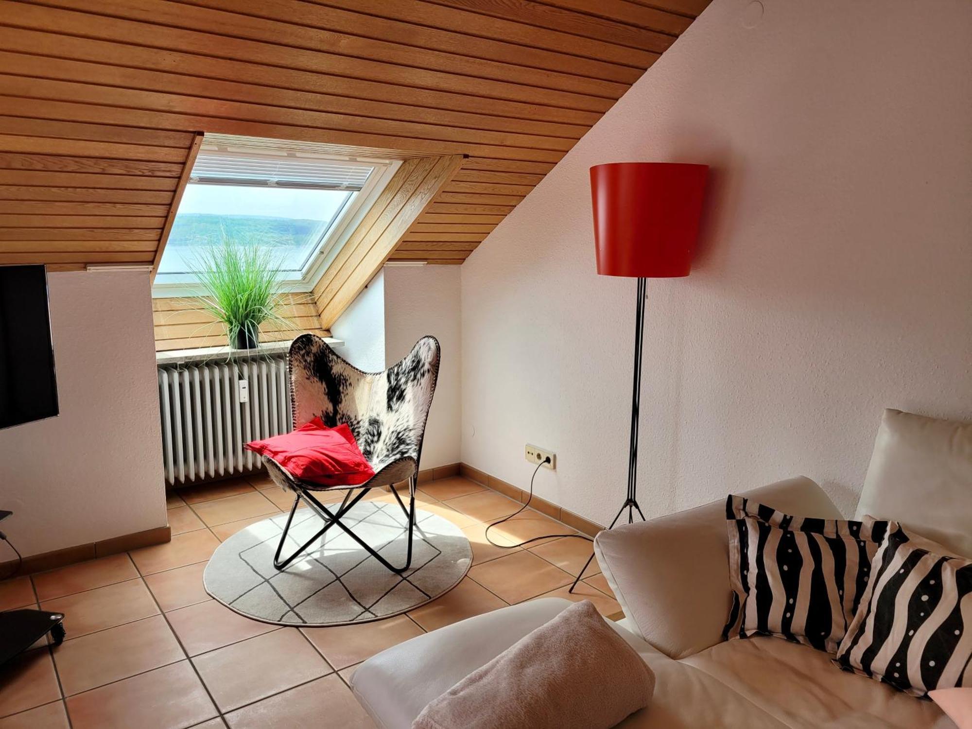 Ferienwohnung Mit Seeblick Und Dachterrasse In Ueberlingen 外观 照片